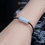  Vòng Dây Cáp Lu Thống Chạm Kim Tiền Ngọc Tím Tử La Lan (Không Kén Mệnh) 