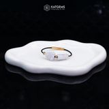  Vòng Dây Cáp Ngọc Tím Tử La Lan Lu Thống Chạm Kim Tiền Mix Hồ Ly Chúa  (Không Kén Mệnh) 