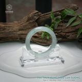  Vòng Khối Ngọc Phỉ Thúy Băng Hoa Lam Sương Cao Cấp Bản Hẹ 11.8 x 8.5 x 50.6 (Không Kén Mệnh) 2544350 