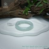 Vòng Khối Ngọc Phỉ Thúy Băng Hoa Lam Sương Cao Cấp Bản Hẹ 12 x 8.2 x 52.6 (Không Kén Mệnh) 2544349 