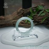  Vòng Khối Ngọc Phỉ Thúy Băng Hoa Lam Sương Cao Cấp Bản Hẹ 12 x 8.2 x 52.6 (Không Kén Mệnh) 2544349 