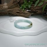  Vòng Khối Ngọc Phỉ Thúy Xuân Lam Khai Sắc Cao Cấp Bản Oval 10.7 x 6.4 x 50 x 56.1 (Không Kén Mệnh) 2543739 