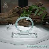  Vòng Khối Ngọc Phỉ Thúy Xuân Lam Khai Sắc Cao Cấp Bản Oval 9 x 6 x 48.2 x 55.1 (Không Kén Mệnh) 2543741 