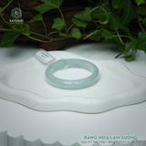  Vòng Khối Ngọc Phỉ Thúy Băng Hoa Lam Sương Cao Cấp Bản Hẹ 10.8 x 6.5 x 51.7 (Không Kén Mệnh) 2545855 