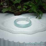  Vòng Khối Ngọc Phỉ Thúy Băng Hoa Lam Sương Cao Cấp Bản Hẹ 11.8 x 7.5 x 55.8 (Không Kén Mệnh) 2545852 