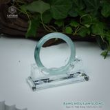  Vòng Khối Ngọc Phỉ Thúy Băng Hoa Lam Sương Cao Cấp Bản Đũa 8.4 x 8.2 x 52 (Không Kén Mệnh) 2545850 