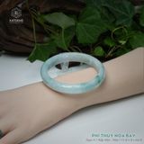  Vòng Khối Ngọc Phỉ Thúy Hoa Bay Cao Cấp Bản Hẹ 11.8 x 8 x 60.8 (Không Kén Mệnh) 2545854 