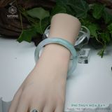  Vòng Khối Ngọc Phỉ Thúy Hoa Bay Cao Cấp Bản Hẹ 11.8 x 8 x 60.8 (Không Kén Mệnh) 2545854 