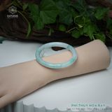  Vòng Khối Ngọc Phỉ Thúy Hoa Bay Cao Cấp Bản Đũa 7.8 x 7.8 x 56.1 (Không Kén Mệnh) 2545847 