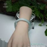  Vòng Khối Ngọc Phỉ Thúy Hoa Bay Cao Cấp Bản Hẹ 10.2 x 5.7 x 55 (Không Kén Mệnh) 2545851 