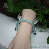  Vòng Khối Ngọc Phỉ Thúy Hoa Bay Cao Cấp Bản Hẹ 10.1 x 7.4 x 54.5 (Không Kén Mệnh) 2545859 