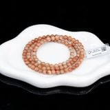  Vòng Chuỗi Ngọc Hồng Phỉ 6.6ly (Không Kén Mệnh) VIP-127009 