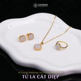  Bộ Trang Sức Vàng Phong Thuỷ Tử La Cát Diệp VIP Vàng Trang Sức (Không Kén Mệnh) 