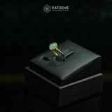  Nhẫn Ngọc Myanmar Type A Vàng Trang Sức (Không Kén Mệnh) 