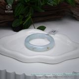  Vòng Khối Ngọc Phỉ Thúy Bạch Nguyệt Quang - Bạch Ngọc Điểm Hoàng Phỉ Cao Cấp Bản Hẹ 11.8 x 8.3 x 51.3 (Không Kén Mệnh) 2600682 