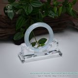 Vòng Khối Ngọc Phỉ Thúy Bạch Nguyệt Quang - Bạch Ngọc Điểm Hoàng Phỉ Cao Cấp Bản Hẹ 11.8 x 8.3 x 51.3 (Không Kén Mệnh) 2600682 
