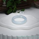  Vòng Khối Ngọc Phỉ Thúy Bạch Nguyệt Quang Cao Cấp Bản Hẹ 11.9 x 8.2 x 52.4 (Không Kén Mệnh) 2600685 