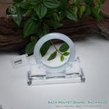  Vòng Khối Ngọc Phỉ Thúy Bạch Nguyệt Quang Cao Cấp Bản Hẹ 11.9 x 8.2 x 52.4 (Không Kén Mệnh) 2600685 