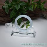  Vòng Khối Ngọc Phỉ Thúy Bạch Nguyệt Quang Cao Cấp Bản Hẹ 11.9 x 8.2 x 52.4 (Không Kén Mệnh) 2600685 