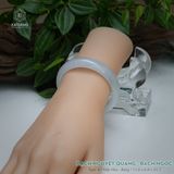  Vòng Khối Ngọc Phỉ Thúy Bạch Nguyệt Quang Cao Cấp Bản Hẹ 11.6 x 6.8 x 51.7 (Không Kén Mệnh) 2600679 