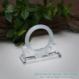  Vòng Khối Ngọc Phỉ Thúy Bạch Nguyệt Quang Cao Cấp Bản Hẹ 11.1 x 8.3 x 54.2 (Không Kén Mệnh) 2600686 