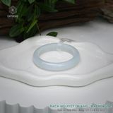  Vòng Khối Ngọc Phỉ Thúy Bạch Nguyệt Quang Cao Cấp Bản Hẹ 11.1 x 8.3 x 54.2 (Không Kén Mệnh) 2600686 