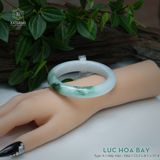  Vòng Khối Ngọc Phỉ Thúy Lục Hoa Bay Cao Cấp Bản Hẹ 12.2 x 8.1 x 57.4 (Không Kén Mệnh) 260174 