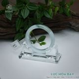  Vòng Khối Ngọc Phỉ Thúy Lục Hoa Bay Cao Cấp Bản Hẹ 11.8 x 8.1 x 54.8 (Không Kén Mệnh) 260167 