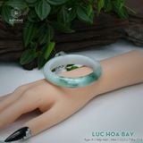  Vòng Khối Ngọc Phỉ Thúy Lục Hoa Bay Cao Cấp Bản Hẹ 12.2 x 7.9 x 55.6 (Không Kén Mệnh) 260169 