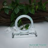  Vòng Khối Ngọc Phỉ Thúy Bạch Đế Thanh Cao Cấp Bản Hẹ 12.5 x 8 x 53.6 (Không Kén Mệnh) 260165 
