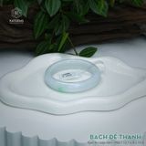  Vòng Khối Ngọc Phỉ Thúy Bạch Đế Thanh Cao Cấp Bản Hẹ 12.5 x 8 x 53.6 (Không Kén Mệnh) 260165 