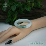  Vòng Khối Ngọc Phỉ Thúy Lục Hoa Bay Cao Cấp Bản Hẹ 12 x 7 x 52.8 (Không Kén Mệnh) 260170 