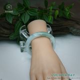  Vòng Khối Ngọc Phỉ Thúy Lục Hoa Bay Cao Cấp Bản Hẹ 12.2 x 8.3 x 57.5 (Không Kén Mệnh) 260166 