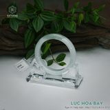  Vòng Khối Ngọc Phỉ Thúy Lục Hoa Bay Cao Cấp Bản Hẹ 12.2 x 8.3 x 57.5 (Không Kén Mệnh) 260166 