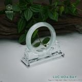  Vòng Khối Ngọc Phỉ Thúy Lục Hoa Bay Cao Cấp Bản Hẹ 12.2 x 8.3 x 57.5 (Không Kén Mệnh) 260166 