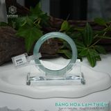 Vòng Khối Ngọc Phỉ Thúy Băng Hoa Lam Thiên Cao Cấp Bản Hẹ 12.2 x 8.2 x 54.5 (Không Kén Mệnh) 260458 