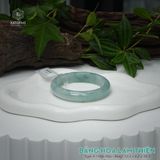  Vòng Khối Ngọc Phỉ Thúy Băng Hoa Lam Thiên Cao Cấp Bản Hẹ 12.2 x 8.2 x 54.5 (Không Kén Mệnh) 260458 