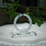  Vòng Khối Ngọc Phỉ Thúy Jade A Lục Lý Phiêu Hoa Cao Cấp Bản Hẹ 11.9 x 7.8 x 53.8 (Không Kén Mệnh) 260466 