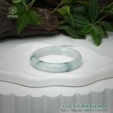  Vòng Khối Ngọc Phỉ Thúy Jade A Lục Lý Phiêu Hoa Cao Cấp Bản Hẹ 11 x 8.1 x 57.1 (Không Kén Mệnh) 260468 