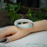  Vòng Khối Ngọc Phỉ Thúy Jade A Lục Lý Phiêu Hoa Cao Cấp Bản Hẹ 11 x 8.1 x 57.1 (Không Kén Mệnh) 260468 