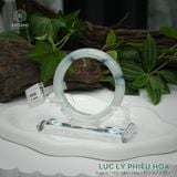  Vòng Khối Ngọc Phỉ Thúy Jade A Lục Lý Phiêu Hoa Cao Cấp Bản Hẹ 11 x 8.1 x 57.1 (Không Kén Mệnh) 260468 
