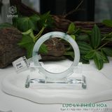  Vòng Khối Ngọc Phỉ Thúy Jade A Lục Lý Phiêu Hoa Cao Cấp Bản Hẹ 11 x 8.1 x 57.1 (Không Kén Mệnh) 260468 