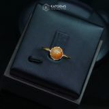  Nhẫn Ngọc Hoàng Phỉ Type A Vàng Trang Sức (Không Kén Mệnh) 