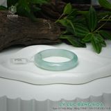  Vòng Khối Ngọc Phỉ Thúy Jade A Lý Lục Băng Hoa Cao Cấp Bản Hẹ 11.8 x 8 x 53.8 (Không Kén Mệnh) 260459 