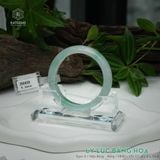  Vòng Khối Ngọc Phỉ Thúy Jade A Lý Lục Băng Hoa Cao Cấp Bản Hẹ 11.8 x 8 x 53.8 (Không Kén Mệnh) 260459 