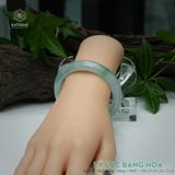  Vòng Khối Ngọc Phỉ Thúy Jade A Lý Lục Băng Hoa Cao Cấp Bản Hẹ 11.8 x 8 x 53.8 (Không Kén Mệnh) 260459 