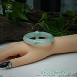  Vòng Khối Ngọc Phỉ Thúy Jade A Lý Lục Băng Hoa Cao Cấp Bản Hẹ 11.8 x 8 x 53.8 (Không Kén Mệnh) 260459 