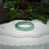  Vòng Khối Ngọc Phỉ Thúy Jade A Xanh Lục Táo Cao Cấp Bản Hẹ 11 x 8.5 x 52.5 (Không Kén Mệnh) 2601948 