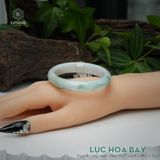  Vòng Khối Ngọc Phỉ Thúy Lục Hoa Bay Cao Cấp Bản Oval 11..7 x 6.9 x 49.5 x 55.2 (Không Kén Mệnh) 