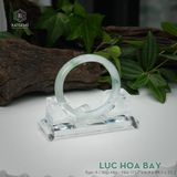  Vòng Khối Ngọc Phỉ Thúy Lục Hoa Bay Cao Cấp Bản Oval 11..7 x 6.9 x 49.5 x 55.2 (Không Kén Mệnh) 